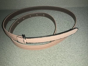 Bottega Veneta Unusual Buckle Leather Belt Women's 90 cm 36” - Picture 1 of 8