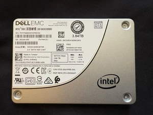 DELL 1RHK2 Intel 3.84TB 6Gb/s SATA 2.5'' SSD 01RHK2 - Afbeelding 1 van 1
