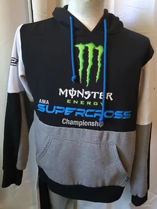 Felpa con cappuccio uomo Monster S - Campionato Supercross - Foto 1 di 10