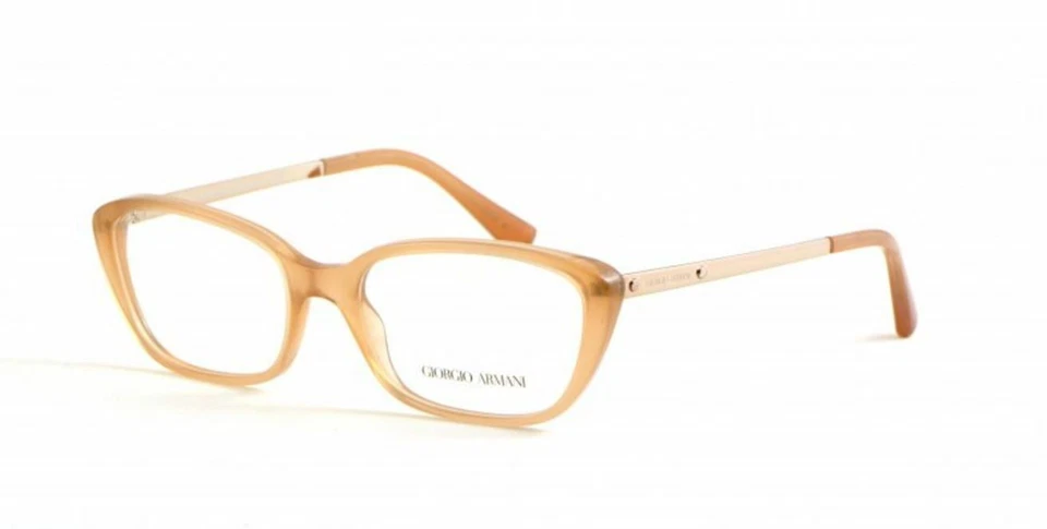 Giorgio Armani Lens Eyeglasses AR7012 5043 Clear Peach Frames 52MM Rx-ABLE - Image 1 of 1
