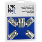 LokNox 12x1.25 Lock Nuts for Nissan Sunny [Mk9] 98-07 on Aftermarket Wheels Nissan Sunny