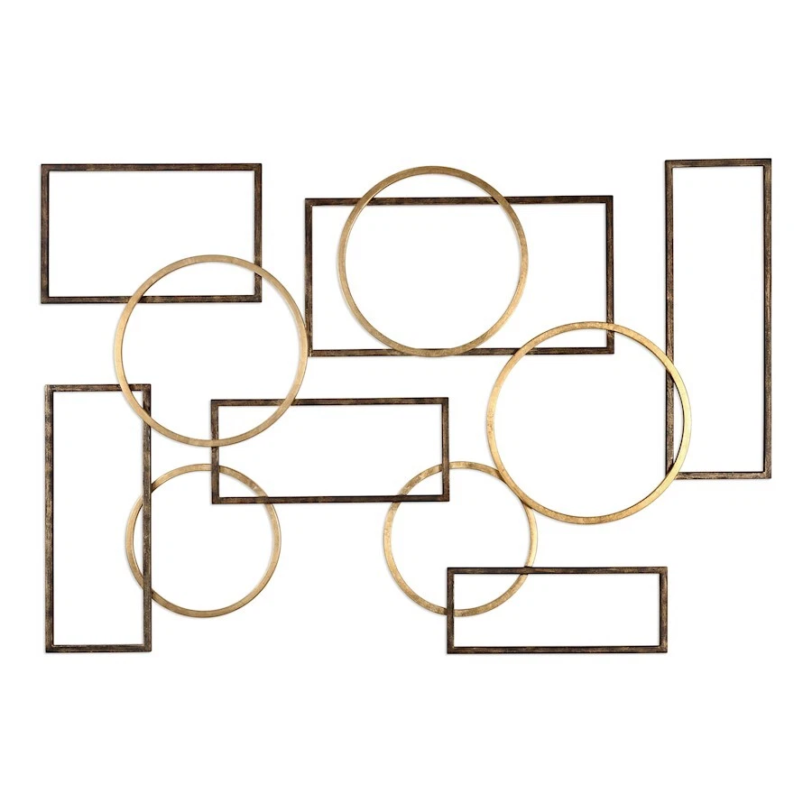 Uttermost Elias Bronze And Gold Wall Art - 4062 - Imagem 1 de 1