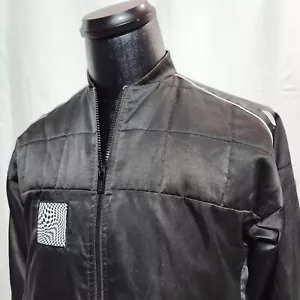 Puma BMW Motorsport Mens Black Jacket Windbreaker Full Zip Track Racing Small - Foto 1 di 12