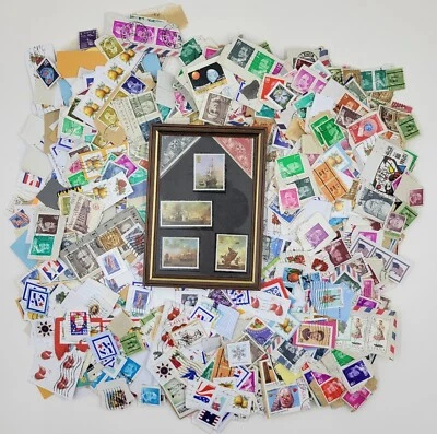 LOTE Colección de Sellos Vintage y Moderno EE. UU. y Mundo USADO Filatelia  Foto 1 de 4