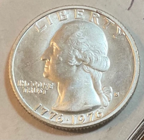 1976-S Washington Proof Silver Quarter Cover