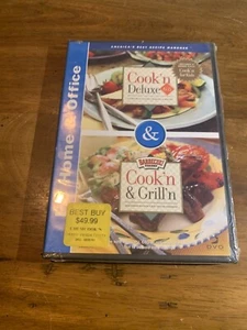 Cook'n Deluxe Cook'n & Grill'n Recipe Organizer Version 6 2 Disc PC Software - Picture 1 of 1