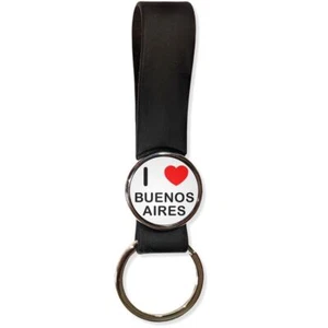 Buenos Aires I Love Silicone Loop Key Ring (35mm x 120mm) - Picture 1 of 8