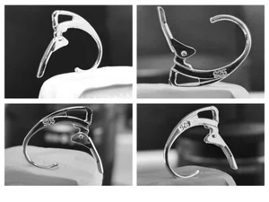 925 gestempelt Silber beschichtet Leverback Schmuck Fundstücke glänzend Haken - Bild 1 von 6