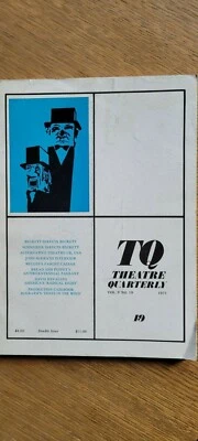 Theatre Quarterly Magazine 1975 - Practice & Performance - BECKETT - USA Theatre - Image 1 of 4