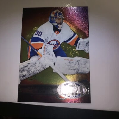 Ilya Sorokin ROOKIE CARD "Retro" 2020-21 Skybox Metal Universe #R-48 Islanders - Image 1 of 2