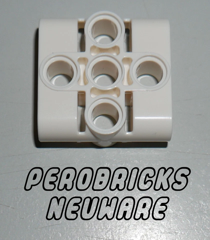 Lego Technic Technik Pin Connector Block Liftarm 1x3x3 weiss #39793 NEUWARE - Bild 1 von 1