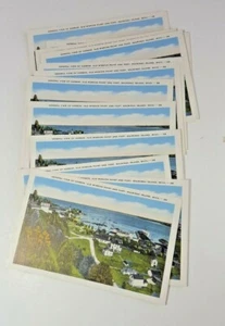 Lotto 13 Cartoline Vintage Lino Vecchia Missione Pt. Mackinac Island MI Frank Shama - Foto 1 di 3