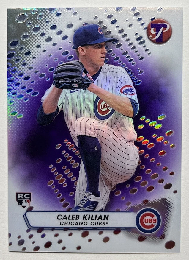 Caleb Kilian ROOKIE CARD Purple 47/99 Topps Prestine 2023 - Image 1 of 4