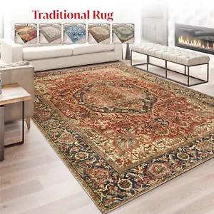 Nonslip Area Rugs Multi Colour Living Room Bedroom Indoor Luxury Hall Runner Rug - Picture 1 of 71
