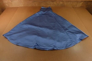 JJs House Girls Size 4 Slate Blue Satin Sleeveless Formal A Line Maxi Dress NWT - Picture 1 of 4