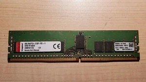 kingston kvr21r15d8/8 8GB PC4-2133 CL15 288-Pin RDIMM PC4-17000 - Picture 1 of 2