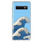 Mundaze Case for Samsung Galaxy S10 Plus Cover Japanese Waves