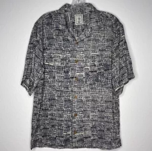 Roundtree and Yorke Vintage Hawaiihemd mit Knopfleiste Herren Größe S - Holzknöpfe - Bild 1 von 5