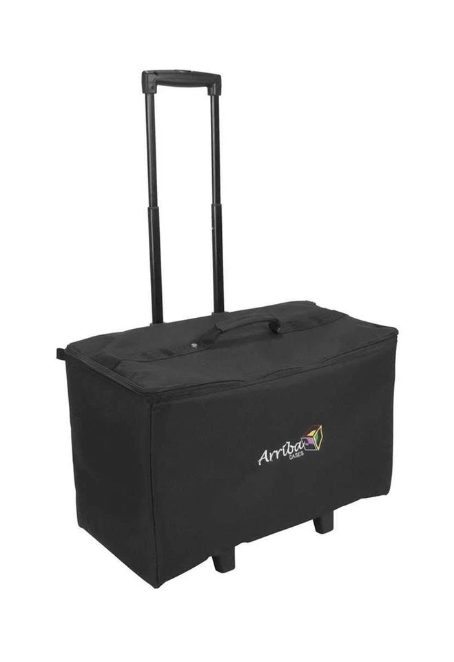 Arriba Padded Multi Purpose Case Acr-22 Bottom Rolling Stackable Case Dims 22... - Image 1 of 4