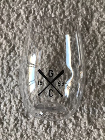 SF Giants Gotham Club AT&T Park Plastic  Wine/Beer Cups  - 1st Version (USED) Cover