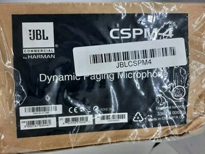 Harman JBL Commercial Dynamic Paging Microphone CSPM-4 AKG Design New Sealed - Picture 1 of 6