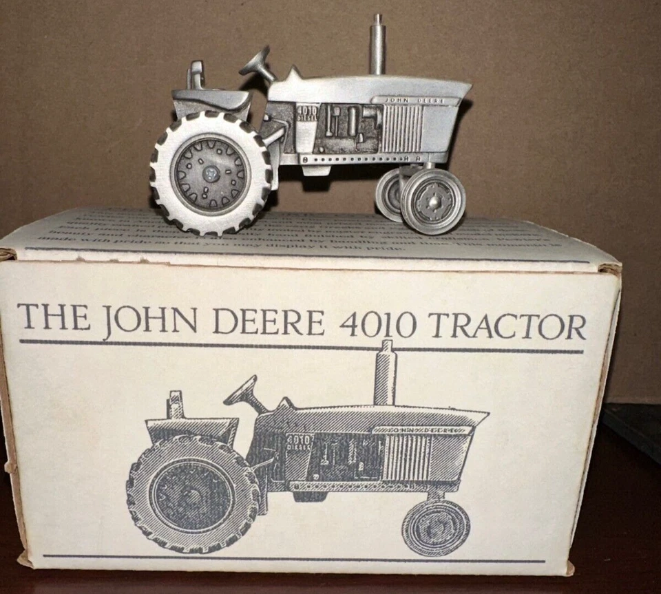 Spec Cast Pewter John Deere 4010 Diesel Tractor RARE JDM-001 #331 - Image 1 of 1