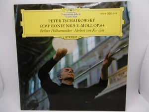 Tschaikowsky Symphonie No 5 Berliner KARAJAN, DGG 139 018 Stereo Tulip LP 1968 - Imagen 1 de 5