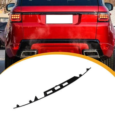 Tira de embellecedor de puerta trasera para Range Rover Sport L494 2014-2021 1 pieza negra Foto 1 de 4