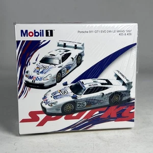 1/64 TINY X Sparky Porsche 911 GT1 EVO 24h Lemans 1997 Mobil 1 #25