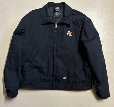 Chaqueta de Trabajo Dickies XL Negra • Forro Acolchado • Logotipo Bordado “A” • Excelente Foto 1 de 4