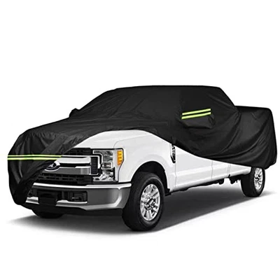 For Ford F250 F350 2015-2023 Waterproof Car Cover All Weather 6 Layers Zipper Foto 1 de 4