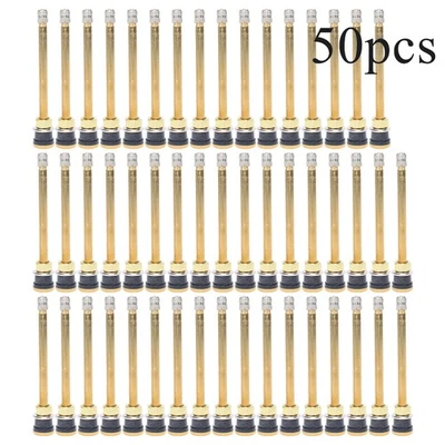 50 KITS Truck Tire Valve Stem For Wheels 22.5 /24.5 Rim Φ.625".Holes L:4.5" - Image 1 of 4