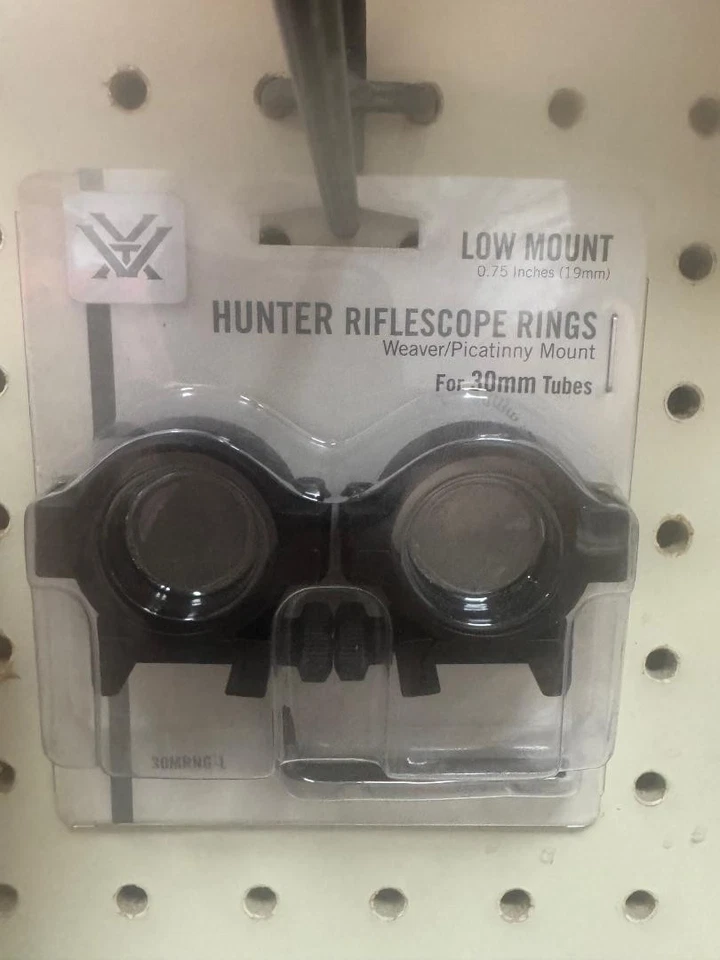 VORTEX OPTICS Vortex Hunter 30mm .75 inches Riflescope Rings Set 30MRNG-L