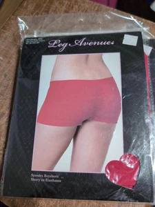 XX 400761 Leg Avenue Red Spandex Boyshorts 90-160 lbs. ( 1 Pair ) - Picture 1 of 3