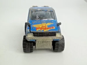 Camioneta pickup vintage Majorette Toyota 4x4 Night Hawk azul fundido a presión hecha en Francia - Imagen 1 de 7