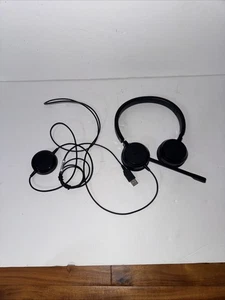 Jabra GN HSC016 USB-Headset mit Mikrofon USB kabelgebunden schwarz FUNKTIONIERT - Bild 1 von 5