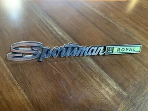 Dodge Van Sportsman 1970-1979 emblema real - Imagen 1 de 10