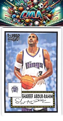 2005-06 Topps 1952 Style #66 Shareef Abdur-Rahim - Image 1 of 2