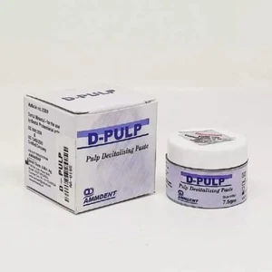 5 X Ammdent D-Pulp Dental Devitalizer Paste Jar of 7.5gm Free Shipp - Picture 1 of 6