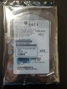 Brand New MAX3073RC - Fujitsu 73GB 15K 3.5" SAS Hard Drive for Hot-Swap Servers - Picture 1 of 2