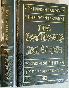 THE TWO TOWERS by JRR Tolkien Easton Press Leather New Sealed 1984 - Foto 1 di 8