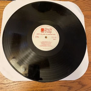 JERRY LEE LEWIS 20 GREATEST HITS BLACK TULIP REC. VINYL LP GERMAN IMPORT LOOK! - Picture 1 of 5