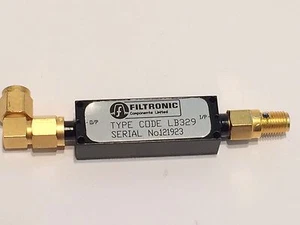 FILTRO FILTRONIC LB329 SMA RF fbb15a35 - Imagen 1 de 3