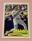 2024 Topps Series 1 JOSE CANSECO 1989 35th Anniversary #89B-3 MINT Oakland A's 