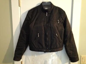 French Connection Bomber Jacket Black Medium M Excellent Condition! - Picture 1 of 1