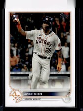 2022 Topps Jose Siri  RC  #599 Houston Astros Rookie