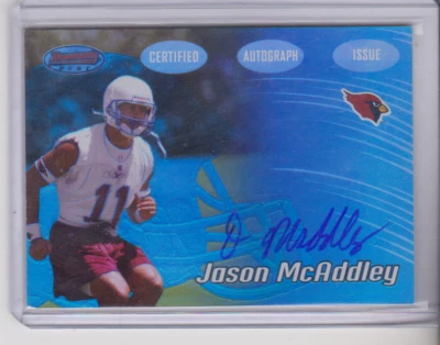 2002 Bowman's Best Jason McAddley rookie Autograph #138 Arizona Cardinals - Image 1 of 2