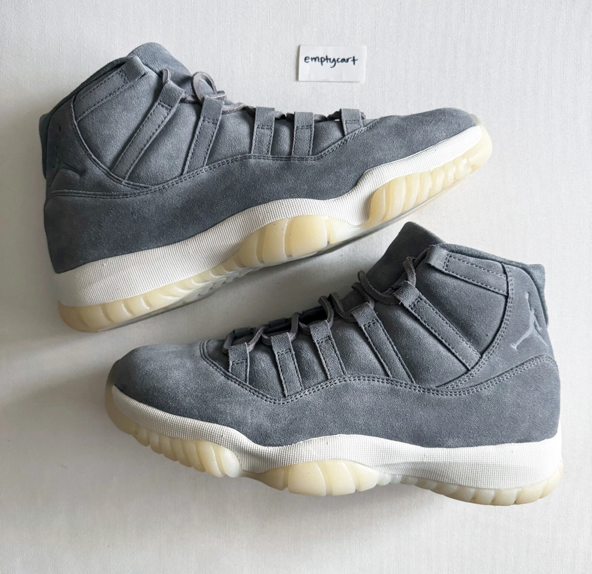 Jordan 11 Retro Premium Sample Gray Suede for Sale | Authenticity