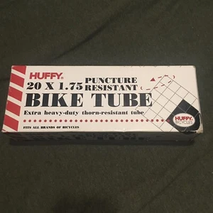 Vintage HUFFY Puncture Resistant Bike Tube 20 x 1.75 NEW IN BOX VTG BMX 80s Rad - Picture 1 of 4