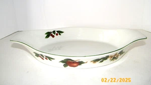 The Cades Cove Kollektion von Citation Apples & Blooms Au Gratin Schale 13" Vintage - Bild 1 von 3